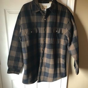 Men’s fleece lined flannel